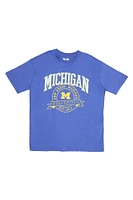 Michigan M Graphic Puff Print Relaxed Tee