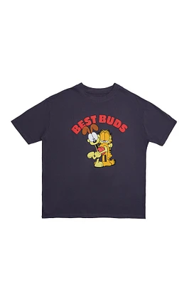 Garfield And Odie Best Buds Graphic Relaxed Tee