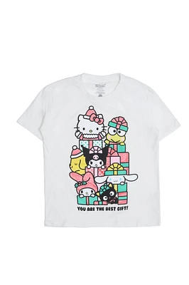 T-shirt décontracté imprime? graphique Hello Kitty And Friends