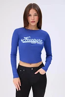Long Sleeve Crew Neck Baby Tee