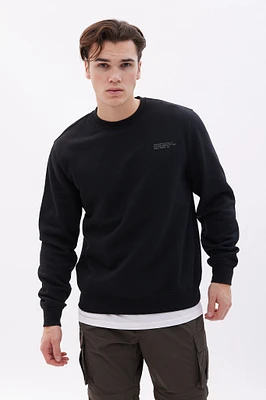 Aéropostale Small Print Crew Neck Sweatshirt