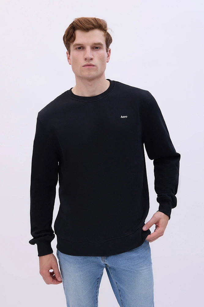 Aéropostale Embroidered Crew Neck Sweatshirt