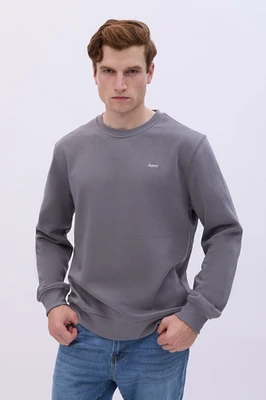 Aéropostale Embroidered Crew Neck Sweatshirt
