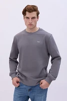 Aéropostale Embroidered Crew Neck Sweatshirt