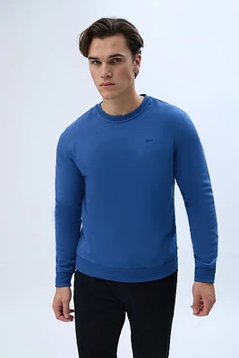 Aéropostale Embroidered Crew Neck Sweatshirt