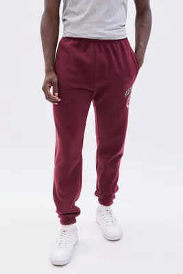 Harvard Embroidered Graphic Varsity Jogger