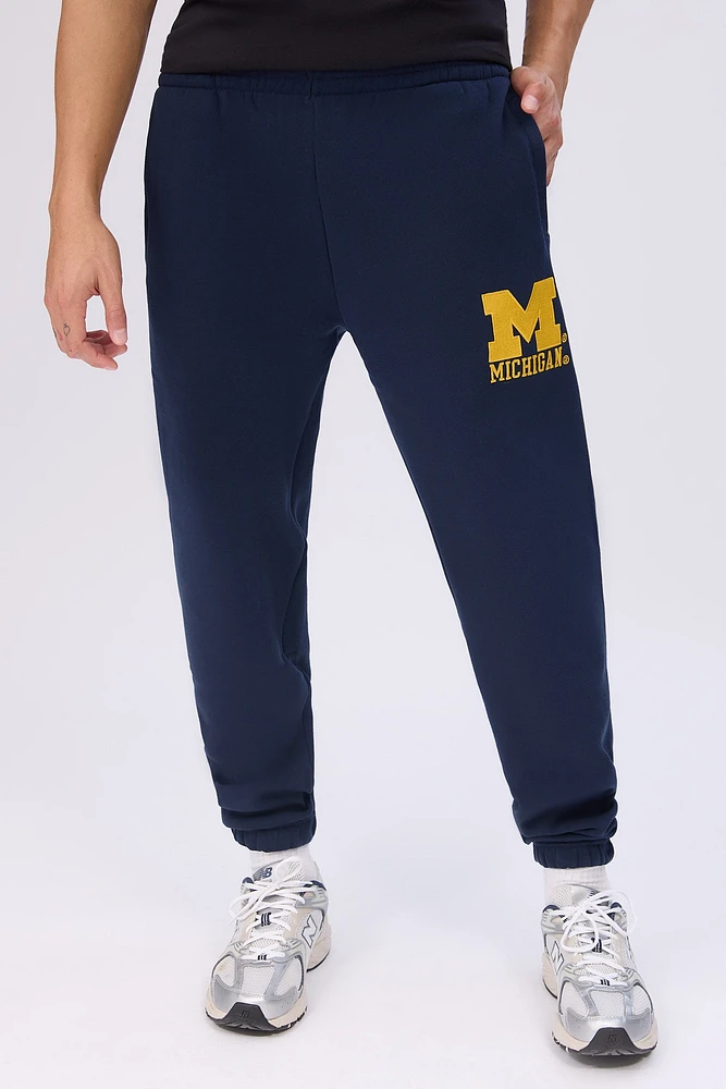 Jogger brodé graphique Michigan M