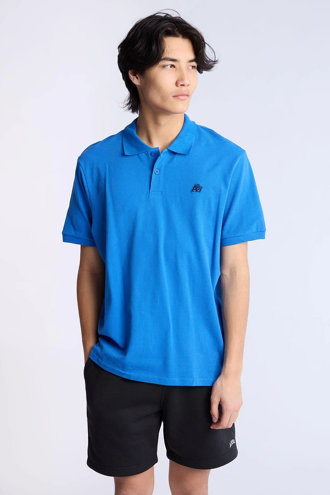 Polo Pique brodé AERO