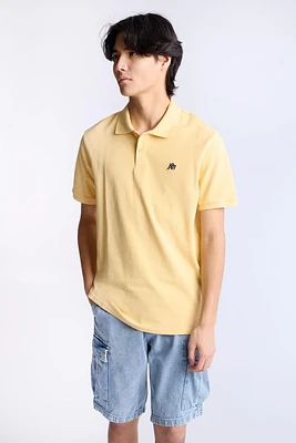 AERO A 87 Embroidered Pique Polo