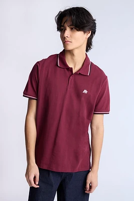 AERO A87 Embroidered Pique Polo
