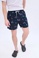 AERO Flamingo Printed Swim Short