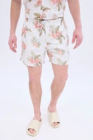 AERO Floral Printed Swim Short