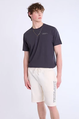 Aéropostale Leg Print Fleece Shorts