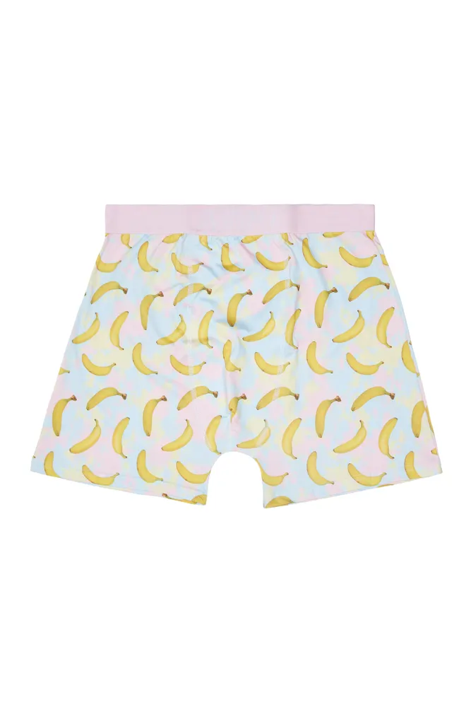 Aeropostale AERO Banana Tie Dye Printed Boxer Briefs