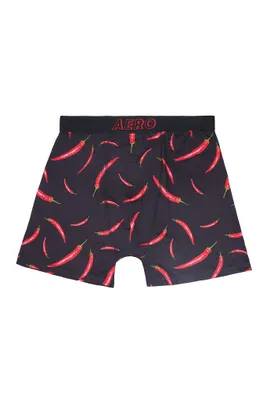 AERO Hot Peppers Printed Boxer Briefs