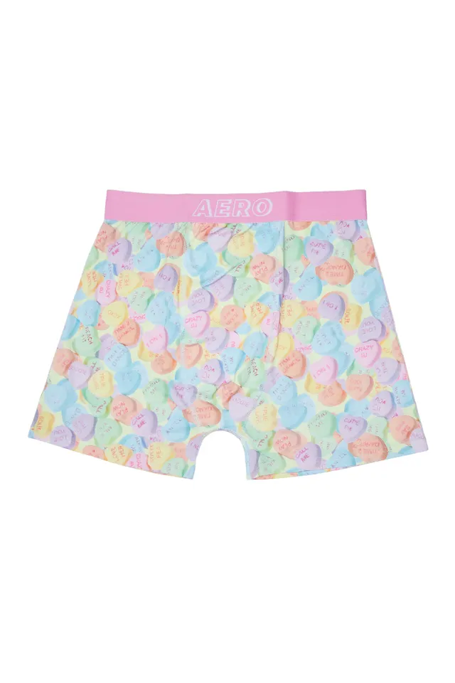 Aeropostale AERO Candy Hearts Printed Boxer Briefs