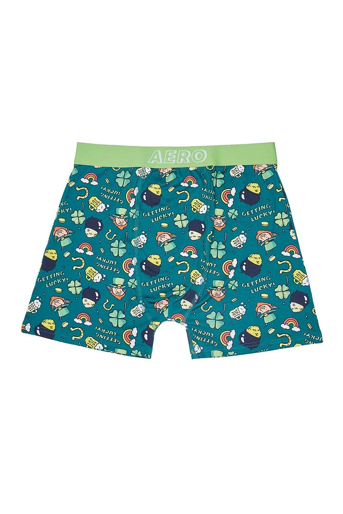 AERO Getting Lucky! Printed Boxer Briefs