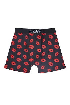 AERO Lips Printed Boxer Briefs