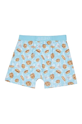 AERO Cookies & Milk Printed Boxer Briefs