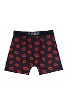 Lips Printed Boxer Briefs