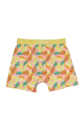 Pineapple Printed Boxer Briefs