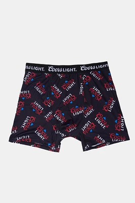 Coors Light Printed Boxer Briefs