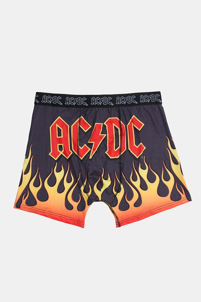 AC/DC Printed Boxer Briefs