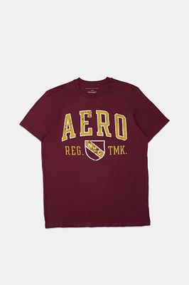 T-shirt imprimé graphique AERO Registered Trademark New York City