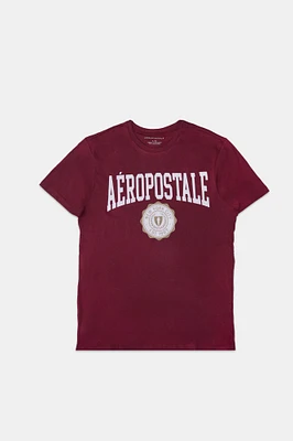 Aéropostale Graphic Flocked Tee