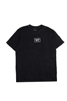 AERO NYC Box Graphic HD Print Acid Wash Tee