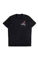 AERO Rose Graphic Acid Wash Tee