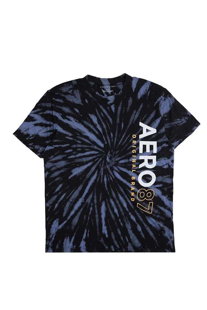 AERO 87 Graphic Tye Dye Tee