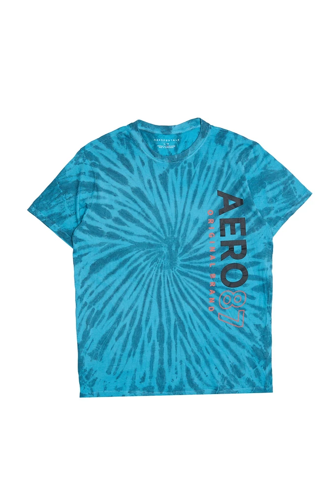 AERO 87 Graphic Tye Dye Tee