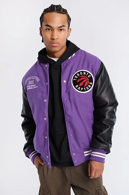 Toronto Raptors Varsity Bomber Jacket