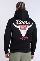 Pull a? capuchon graphique Coors Rodeo