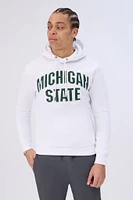 Pull à capuchon graphique chenille Michigan State