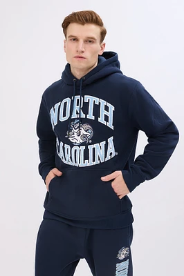 UNC Tar Heels Chenille Patch Graphic Hoodie