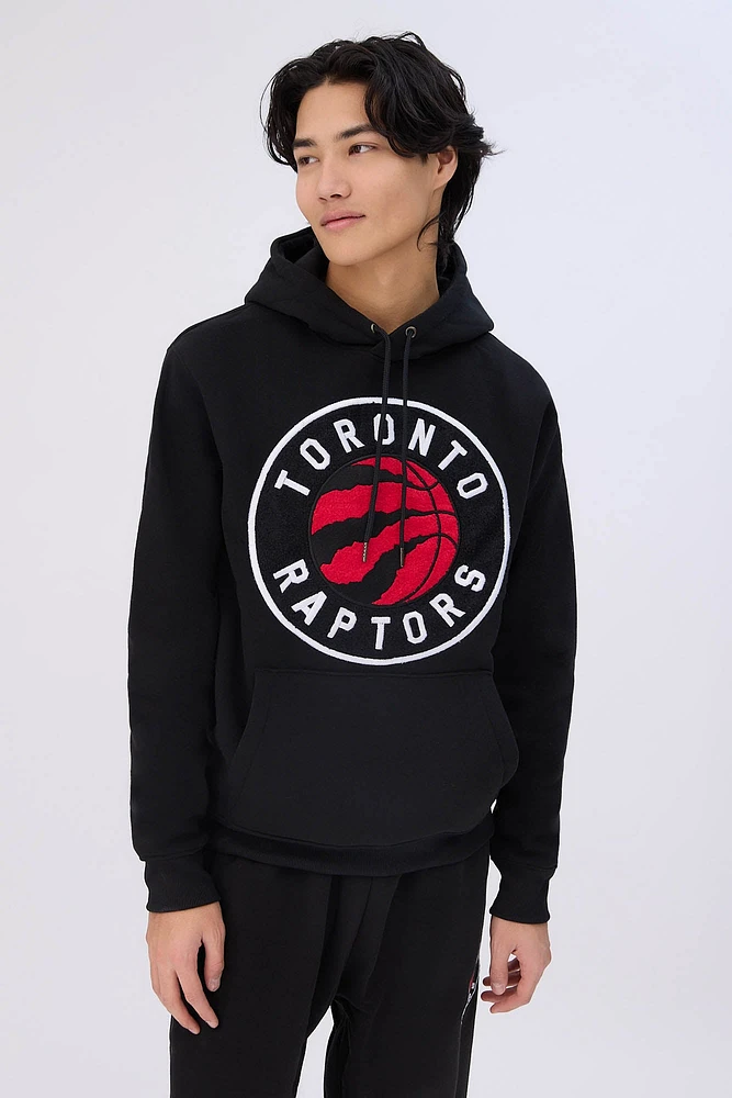 Pull à capuchon graphique chenille Toronto Raptors