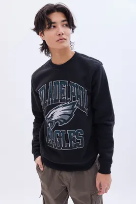Philadelphia Eagles Graphic Crew Neck Sweatshirt