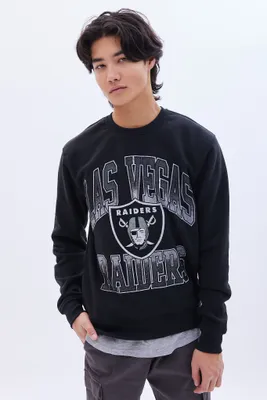 Las Vegas Raiders Graphic Crew Neck Sweatshirt