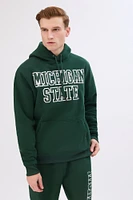 Michigan State Chenille Patch Hoodie