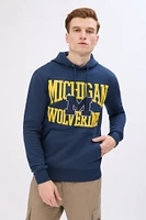 Michigan Wolverines Chenille Patch Hoodie