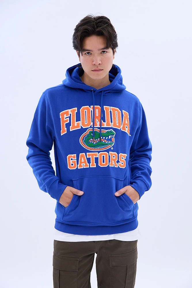 Pull à capuchon enfiler imprimé graphique Florida Gators