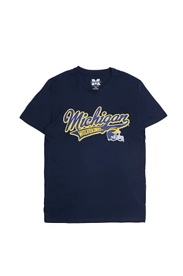 T-shirt imprimé graphique Michigan Wolverines Script