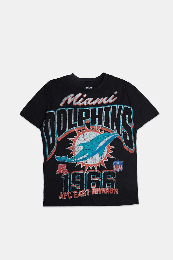 T-shirt imprimé graphique Miami Dolphins