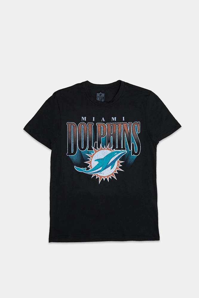 T-shirt imprimé graphique Miami Dolphins