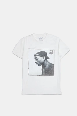 2Pac Portrait Graphic Tee