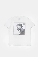Tupac Portrait Graphic Tee