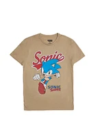 T-shirt imprimé graphique Sonic The Hedgehog