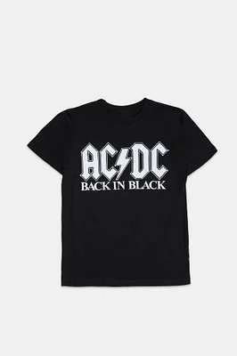 T-shirt imprimé graphique  AC/DC Back Black